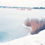 jezioro dejguny mazury zimą